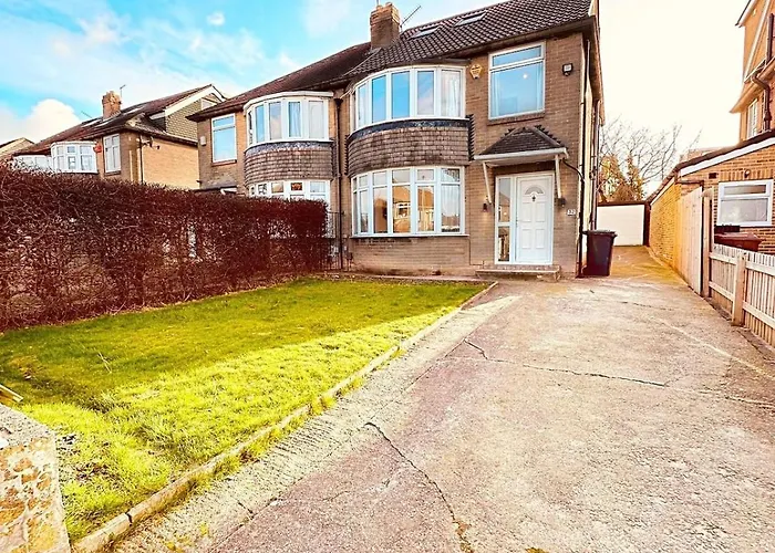 Сasa de vacaciones Comfy 5 Bdr Contractor Haven With Free Parking & Wifi *